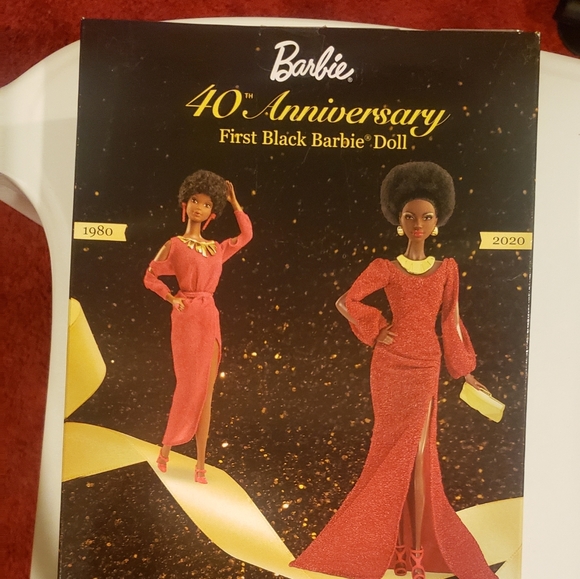 SOLD - Barbie NIB 50th Anniversary Edition 2020 Black Barbie - Picture 4 of 5